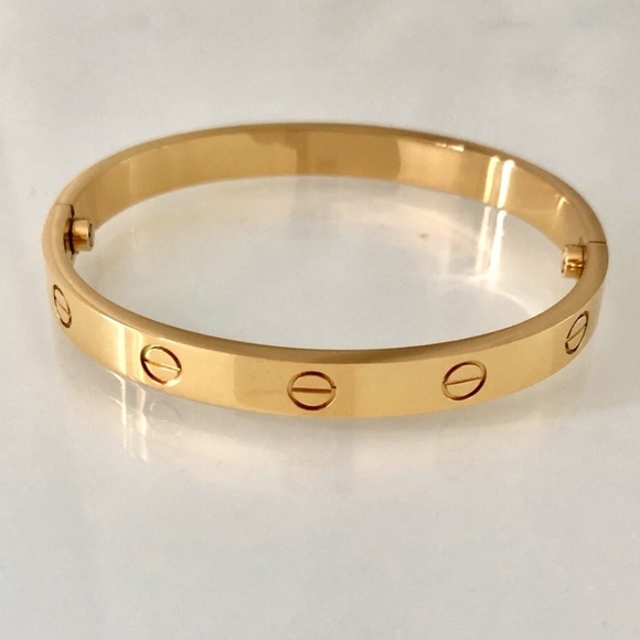 Gold Screw Bracelet Classic Model - Picture 5 of 10